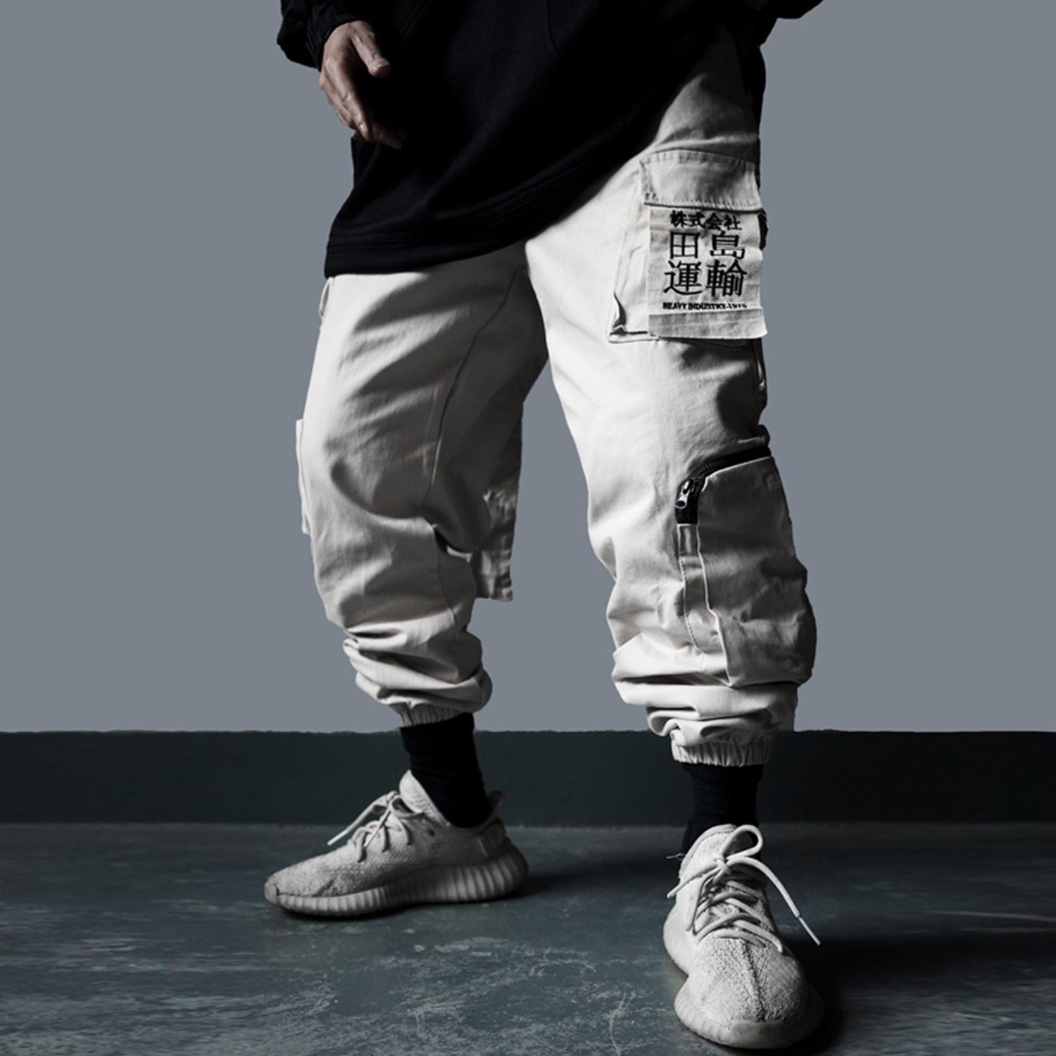 American Stitch Multi Pocket Reflective Grey Cargo Pants | CoolSprings  Galleria